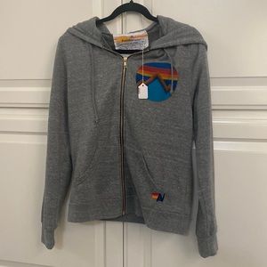 Aviator Nation All Seasons Hoodie- Heather Grey